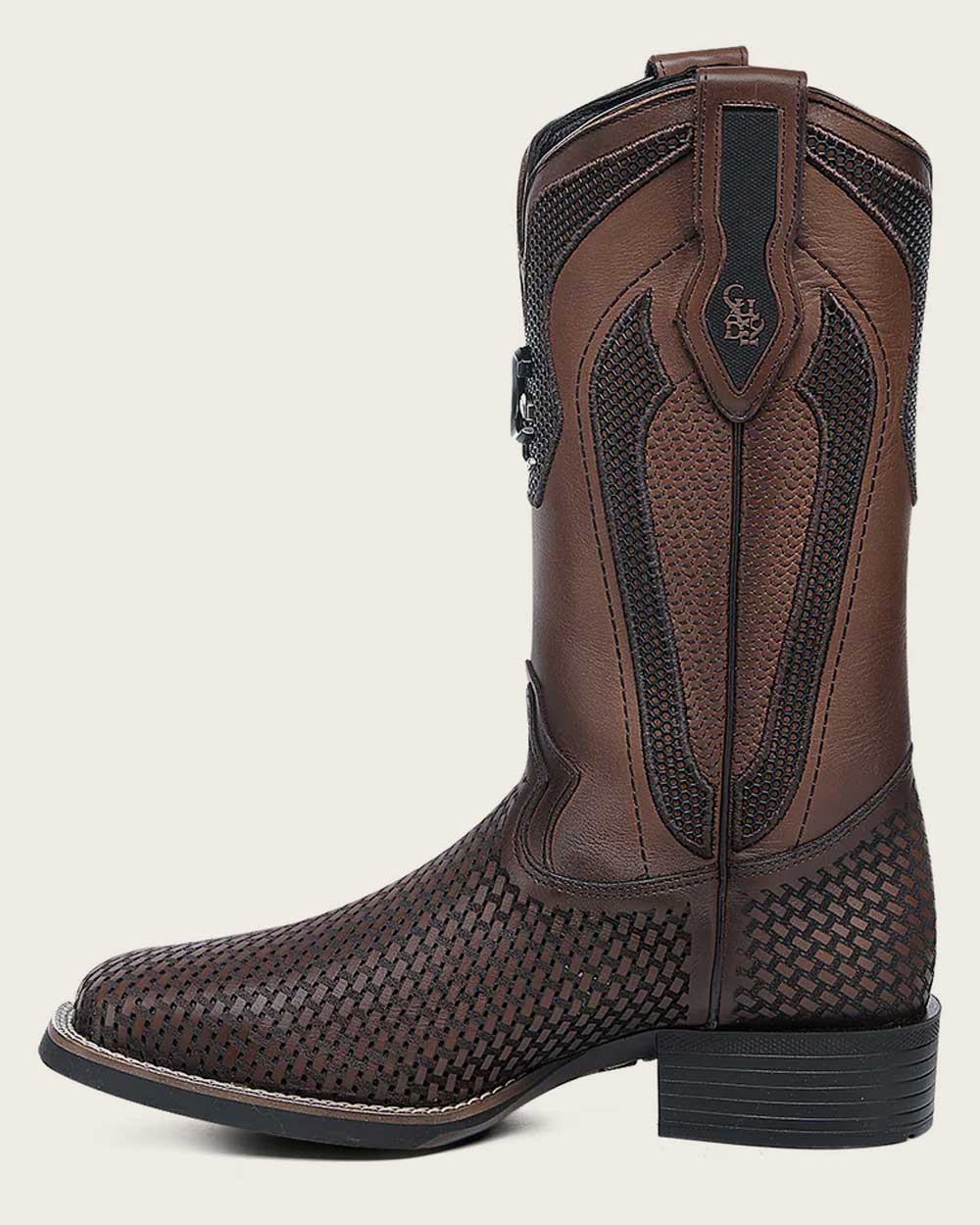 CU984 CUADRA HONEY SQUARE TOE BOOTS