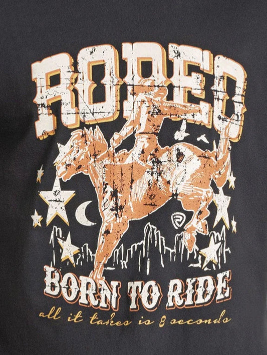 BU21T07441 BORN TO RIDE GRAPHIC TEE