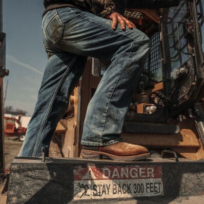 DDB0496 DURANGO REBEL STEEL TOE WORK BOOTS