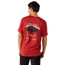 10062419 MNS Ariat Patriot Buffalo Coin T-Shirt