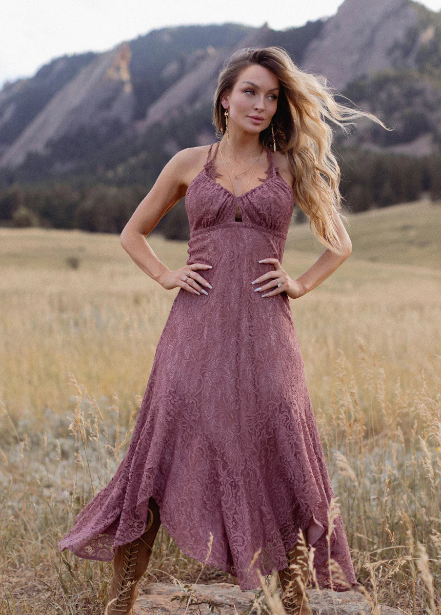 RAVYN DRESS IN ORCHID