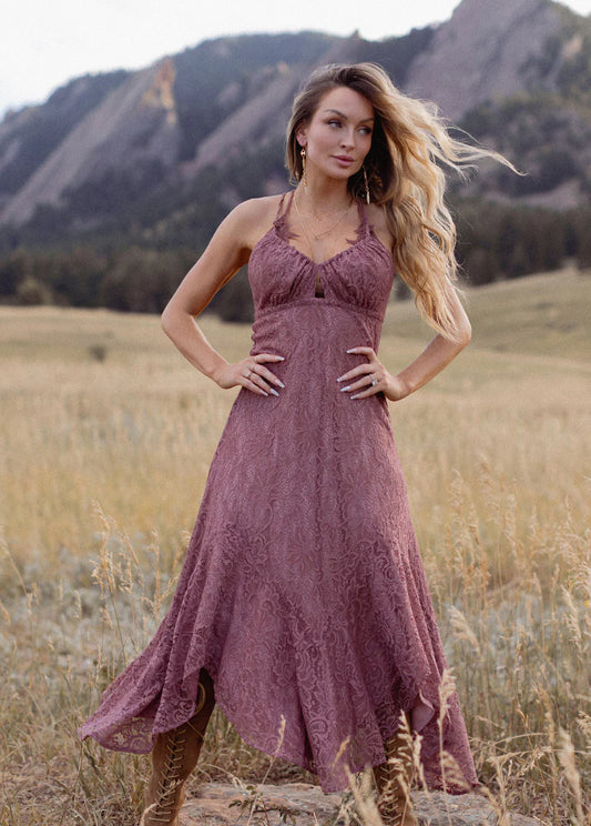 RAVYN DRESS IN ORCHID