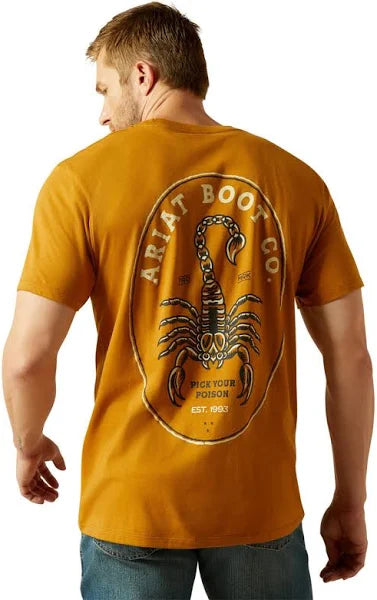 10062420 MNS Ariat Scorpion Seal T-Shirt