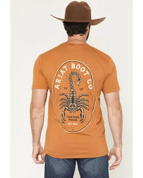 10062420 MNS Ariat Scorpion Seal T-Shirt